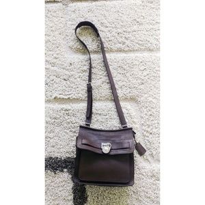 Michael Kors Brown Leather Crossbody